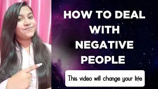 ✅How to get rid of Negative people, why is it important? | Motivational video #learnenglish
