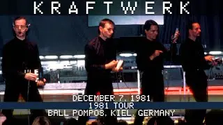 Kraftwerk Live 12/7/1981 Ball Pomp&ouml;s Kiel