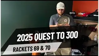 2025 Quest to 300: Rackets 69 & 70 | Wilson Prostaff | Luxilon 4G soft | Tennis Stringing