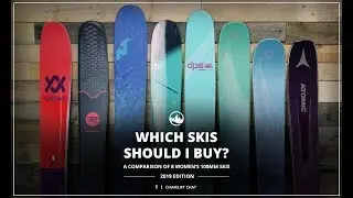 2019 Women's 100 mm All Mountain Ski Comparison