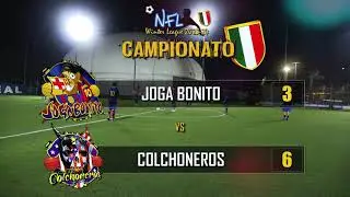 NFL - WINTER LEAGUE 2023-24 | GIORNATA 5: JOGA BONITO vs COLCHONEROS!!!!!