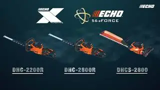 See why ECHO 56eFORCE professional battery hedge trimmers change the game.