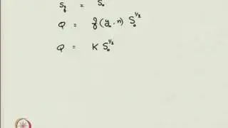 Manning's equation and normal depth