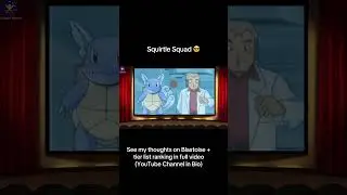 Y&rsquo;all fw the Squirtle Squad? #squirtle #wartortle #blastoise #pokemonfan #pokemon #pokemonblue #gen1