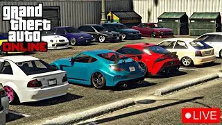 🔴 DEAF -  GTA 5 CAR MEET LIVE PS5 ANYONE CAN JOIN! #GTA5 #LIVE #carmeet