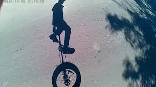 6ft fat tire unicycle point of view
