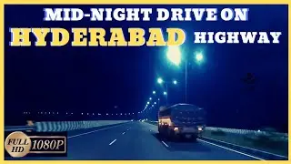 Mid night drive through on Hyderabad highway || #DriveWitUs