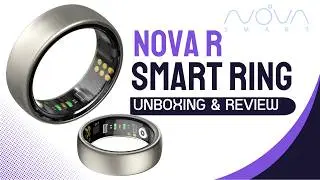 Nova Smart Ring Unboxing & Review | Next-Gen AI Health Tracker on Your Finger!