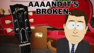 Мой первый Gibson Custom Shop СЛОМАН!