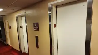 1970 Otis Lexan Hydraulic ELevators #1 & 2 at The Wyndham Cleveland Airport in Cleveland, OH