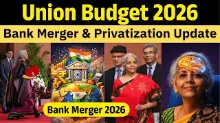 Union Budget 2026: Bank Merger & Privatization Update | बैंकिंग सेक्टर में बड़ा बदलाव?