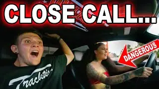 I LET A MODEL DRIVE MY 500+ WHP Dodge Charger (ALMOST CRASHED) | Damdaved