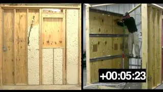 Knauf Insulation EcoFill Wx demonstration