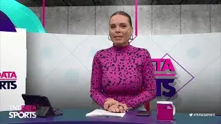 Mar&iacute;a Onega conduce TNT Data Sports - TNT Sports 8/7/2023