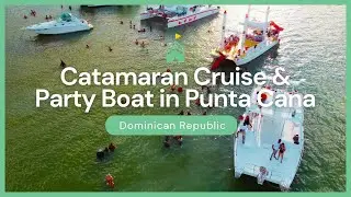 Party Boat in Punta Cana with open bar & natural pool