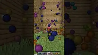 bouncy balls in minecraft...