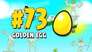 Angry Birds Seasons Marie Hamtoinette Golden Egg #73 Walkthrough