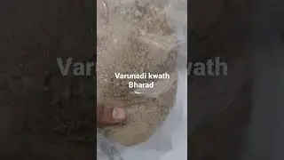 Varunadi kwath Bharad