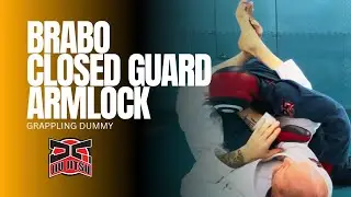 Connecting the closed guard armlock to open guard armlock using brabo grip
