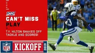 T.Y. Hilton Can't Be Stopped for Colts TD
