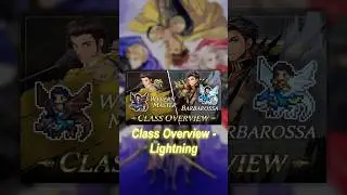 Class Overview (Lightning): Wyvern Master & Barbarossa - Fire Emblem: Three Houses #gaming #fe3h