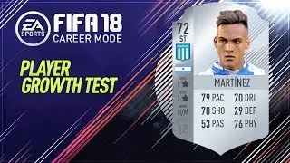 FIFA 18 | Lautaro Mart&iacute;nez | Growth Test + Gameplay