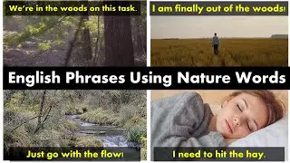 Nip it in the bud! English Phrases Using Nature or Outdoor Words