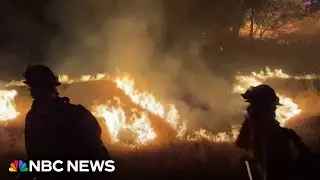 High winds and heat fuel dangerous West Coast wildfires