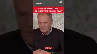 Tusk reaguje na atak USA. 