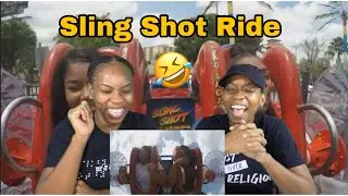 Sling Shot Ride Compilation|REACTION|DoubleUpTV