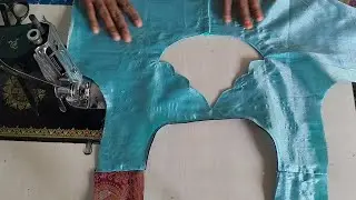 Boat neck blouse cutting ✂️✂️ star neck cutting 