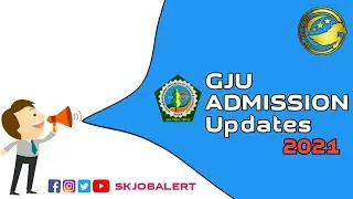 GJU UG Counselling Updates 2021-22 || GJU PG Counselling Updates 2021-22 l SKJOBALERT