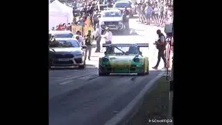 Porsche 911 biTurbo Rupert Schwaiger Crazy Rocket Start Hillclimb