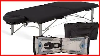 EARTHLITE Portable Massage Table LUNA - Ultra-Lightweight, Patented Aluminum Reiki Frame incl. Flex