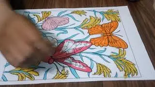 Coloring Picture of Three Butterflies in a Rice Field 12   Built to Last