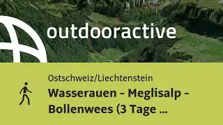 Wanderung in der Ostschweiz/Liechtenstein: Wasserauen - Meglisalp - ...