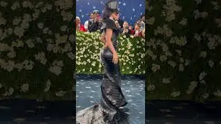 Kim Kardashian Wears a Croc Leather Chrome Hearts Set to the 2025 Met Gala #metgala #kimkardashian