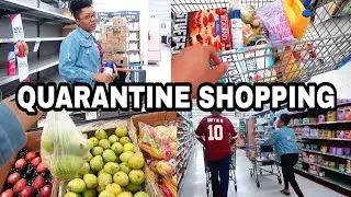 Pandemic Grocery Shopping at Walmart QUARANTINE VLOG