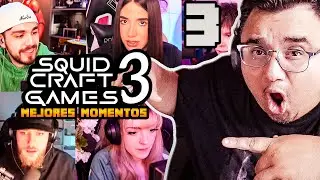 ELDED REACCIONA A MEJORES MOMENTOS EN LOS SQUID CRAFT 3 DIA 3