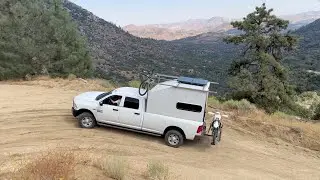 DIY Truck Camper Off Grid Mountain Climb from Desert to Forest (2018 Ram 2500 4x4)
