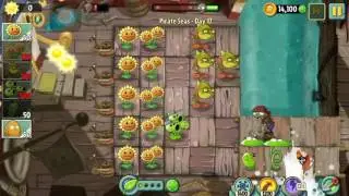 [PvZ 2 walkthrough] Pirate Seas - Day 17