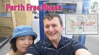 Perth city free bus guide and map - Western Australia