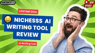 Nichesss Review -  Demo & Tutorial || Copy Ai & Jasper Alternative || Nichesss Appsumo Lifetime Deal
