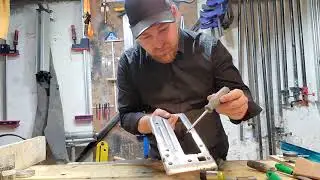 How to fix a bent base on a Mag 77 Skilsaw and make it dead accurate.