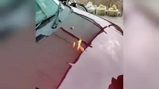 # CERAMIC COAT # fire test  MODERN CAR DETAILING CONTACT: 919704521912
