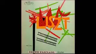 Edith Farnadi Play Liszt:  6 Paganini Etudes and 3 Concert Etudes (1955) (Mono)