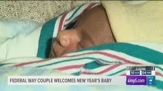 Federal Way couple welcomes New Year's baby