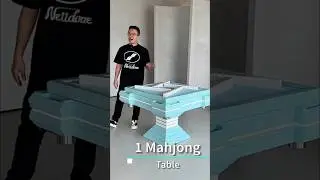 China Made Mahjong Table #table #furniture #woodwork #shorts #shortsfeed