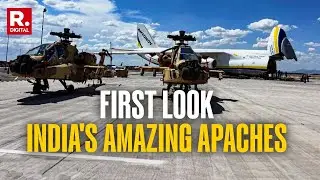 BREAKING: First Batch Of Apache Helicopters Arrive In India, First Look Revealed