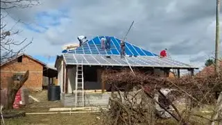 Renoviranje stare seoske kuce. 5 epizoda. Radovi oko terase
